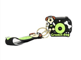Gromit Dog Mini Camera Keychain